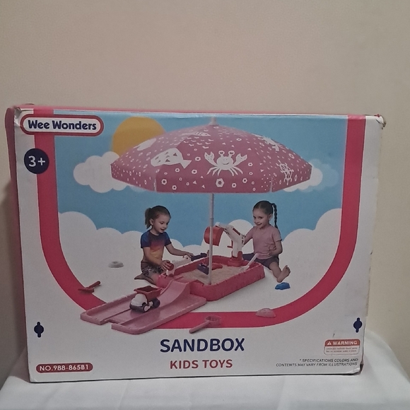Pink Sandbox Play Set - Picture 9 of 14